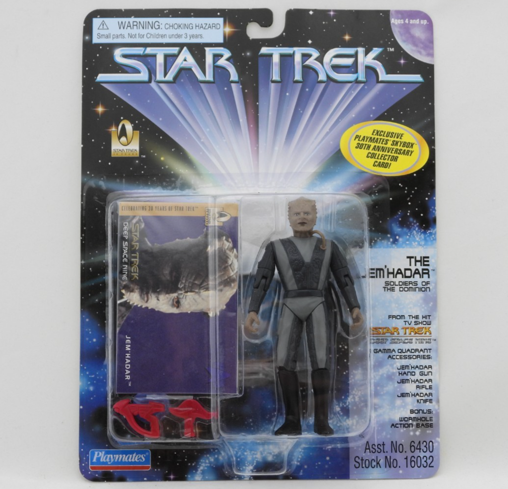 Star Trek Jem'hadar Action Figure Playmates Toys 1996 30th