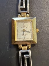 X78 Women's Titan Raga Quartz Watch WR 30m Untested & In As Is Conditions***