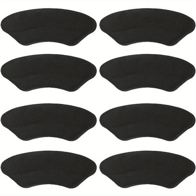 #ad 8 Pack Heel Pads for Too Big Shoes Self Adhesive Heel Protectors Heel Inserts $3.99