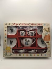 Vintage 13 Piece Porcelain Toy China Tea Set Made in Japan NO GH2306