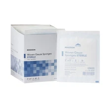 McKesson 12-Ply Gauze Sponge Sterile 3 x 3" 40 per Box