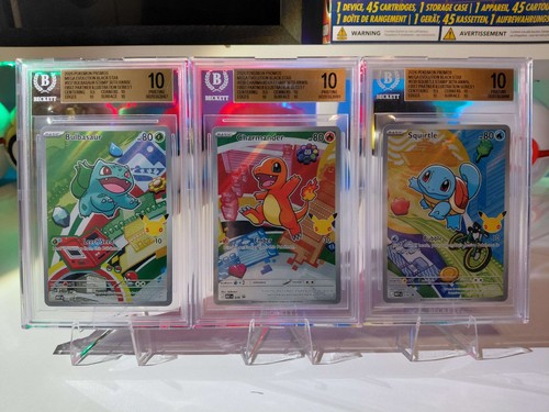 First Partner Illustration Kanto Set BGS 10 Trio