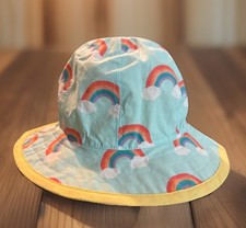 Pottery Barn Kids sun hat, Reversable 3--6 months Beach Nice 