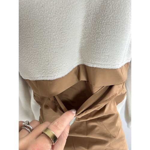 Levi's Half Zip Fronttasche Fleece Kragen Anorak Jacke, Relaxed Fit Herren Small - Bild 2 von 6