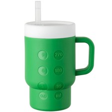 Tumbler Silicone Sippy Cup for Toddler with Straw and Handle, Water Bottle fo...