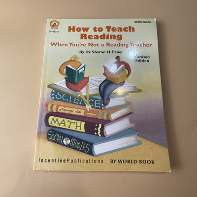 How to Teach Reading - When You're Not a Reading Teacher by Sharon H. Faber...