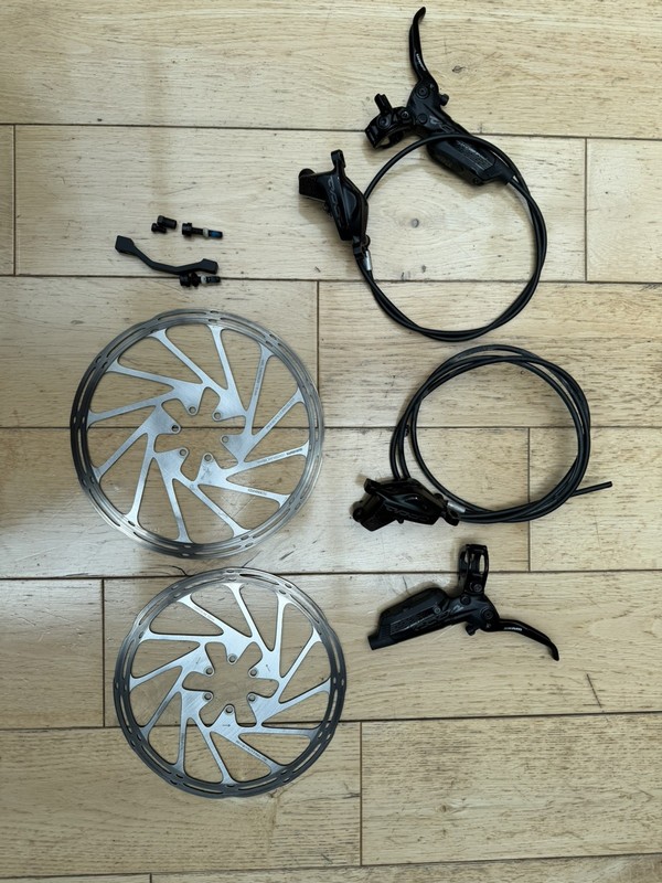 Sram Code R Disc Brake Set Pair Front Rear with CenterLine discs