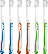 Extra Soft Toothbrushes Adults W/ 10000 Micro Nano Bristles Sensitive Teeth