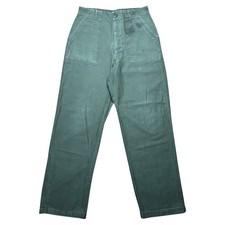 Vintage 1960s OG 107 Type 1 M65 Class 1 Cotton Men  s Trouser Pants 31 x 31 USA