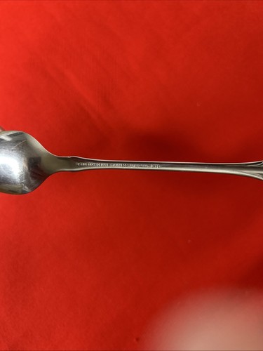 Oneida Raphael Iced Tea Spoons Deluxe HH Stainless Flatware Set Of 12 - Picture 12 of 13