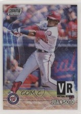 2021 Topps Stadium Club Chrome Virtual Reality Wave Refractor Juan Soto 0m4q