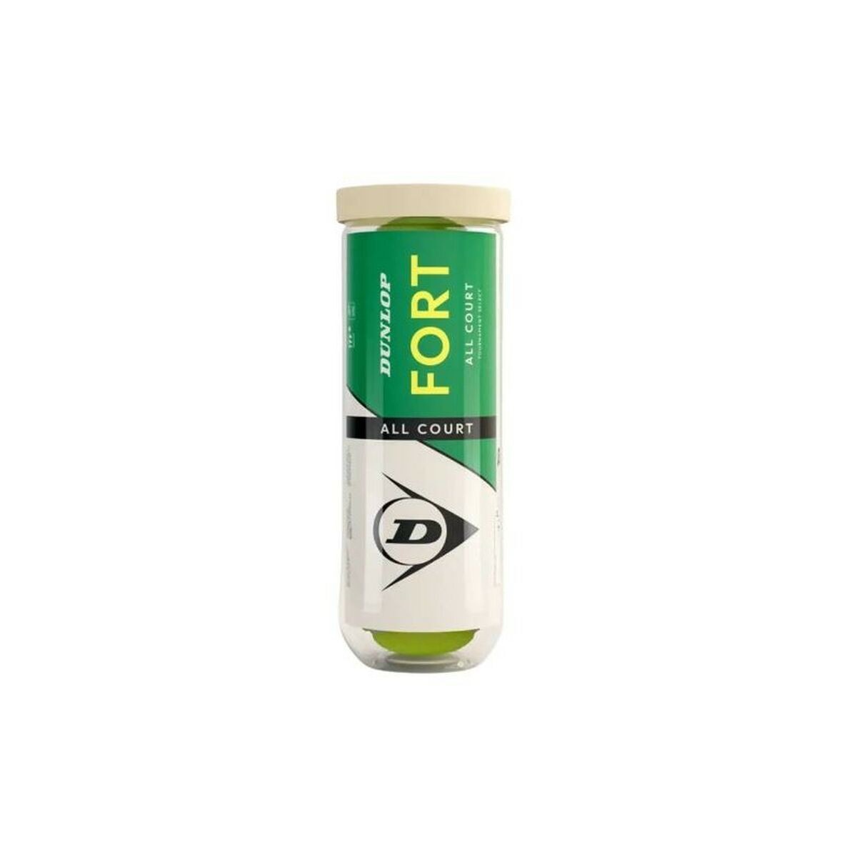 Palline da Tennis Dunlop D TB FORT ALL COURT TS 3 PET 601605 Giallo