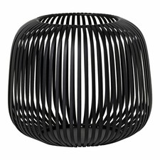 Blomus LITO lantern wind light candle holder steel powder coated black 17 cm