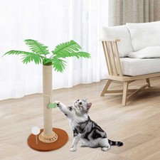 Scratching Post for Indoor Cats and Kitten, Coconut Tree Cat Scratching Post