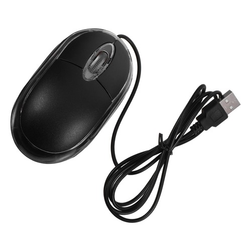 USB Mouse Silent Click Office Optical Small for Laptop Standard Wired - 第 8/12 張圖片