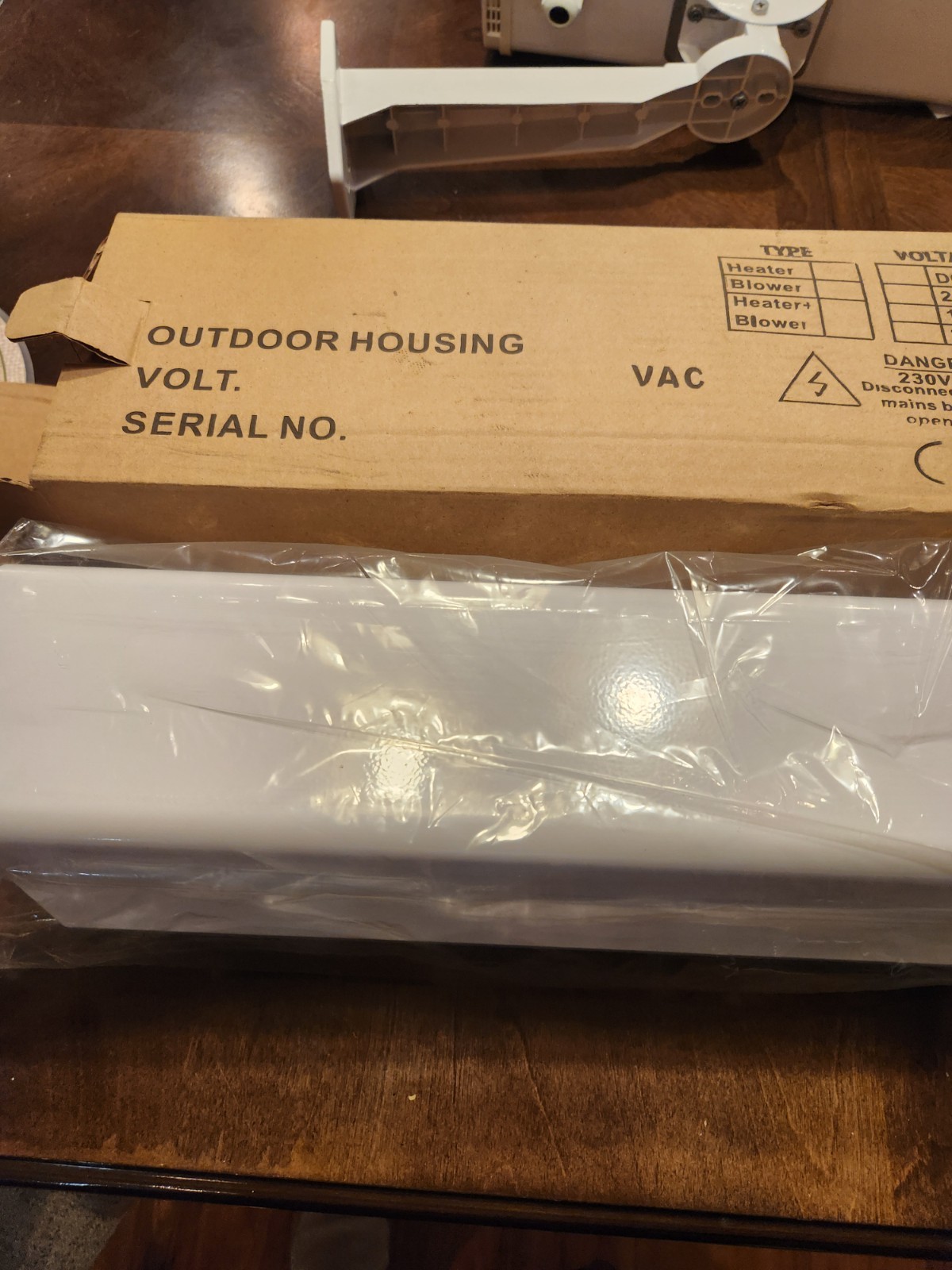 Aluminum Housing for CCTV Security Surveillance Outdoor Camera Box w/Strobe