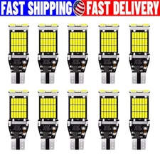 10X T15 921 912 LED Reverse Backup Light Bulbs W16W 916 6000K Super Bright White