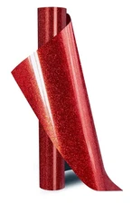 Glitter Heat Transfer Vinyl HTV Rolls Iron on Film T-Shirt Clothing DIY Crafts