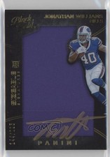 2016 Black Gold Sizeable Signatures Rookie Jersey Jonathan Williams Auto 7l6