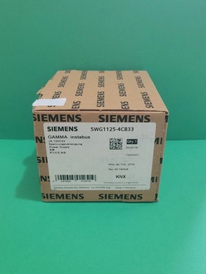 Siemens 5WG1125-4CB33,  JB 125C33 GAMMA Instabus KNX power supply NEW.