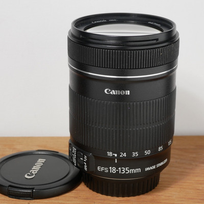 Canon 18-135mm IS EF-S Zoom DSLR Camera Lens *GOOD/TESTED* T1i T2i T3i T4i T5 T6