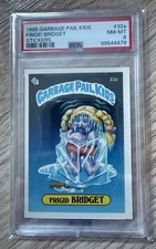 1985 Garbage Pail Kids OS1 Frigid Bridget #32a Matte PSA 8 NM-MT Series 1