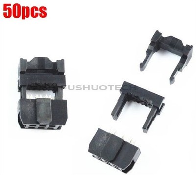 50Pcs PITCH6PINFC-6PIDCFCFEMALEHEADERCONNECTOR3PCS/SET rm *hu