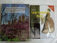 Deep Learning by Ian Goodfellow (HC) & Build A Large Language Model Combo V GOOD