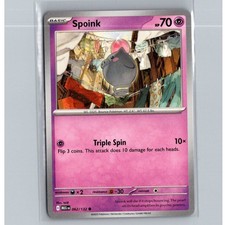 Spoink 062/132 Pokemon TCG Mega Evolution