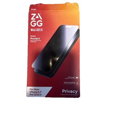 Zag Invisible Shield iPhone 6.1 Pro (2023) Screen Protector