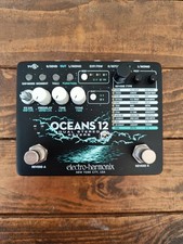 EHX Electro-Harmonix Oceans 12 Dual Reverb Guitar Pedal