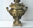 Antique Original 19th Century Imperial Russian Batashev Brass Samovar — photo 2