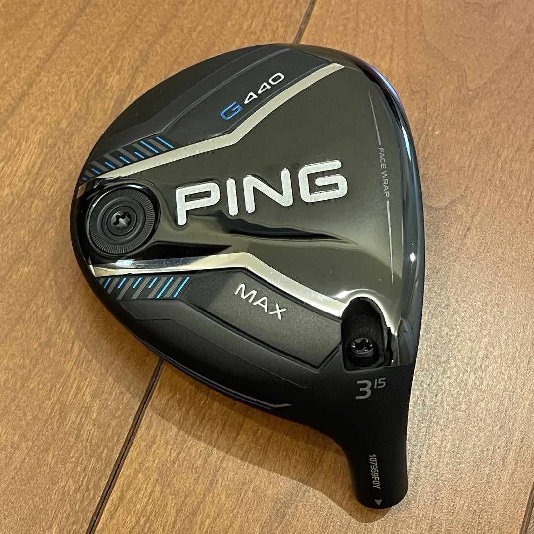 Unused PING G440 MAX 3W Fairway Wood Head 15° RH Japan Model