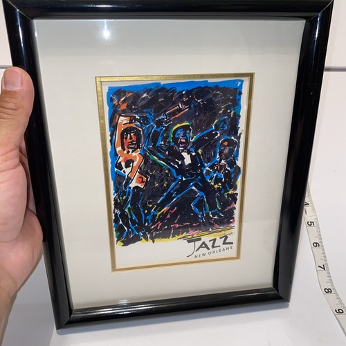 New Orleans Jazz Festival Art/ Vintage/ Rare/ Sketch/ Painting - Picture 9 of 14