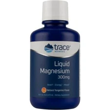Trace Minerals Liquid Magnesium - Tangerine 300 mg 16 fl oz Liquid.