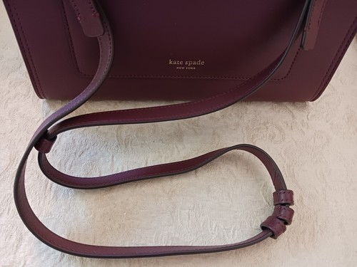 Bolso Romy Kate Spade Cuero Morera Gran Cierre con Correa Bandolera 10.25x8.5 - Imagen 10 de 16