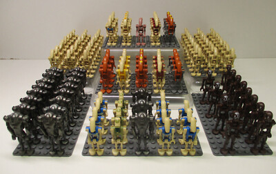 G5 10 LEGO Star Wars Battle Droiden Minifiguren Super Commander Pilot 