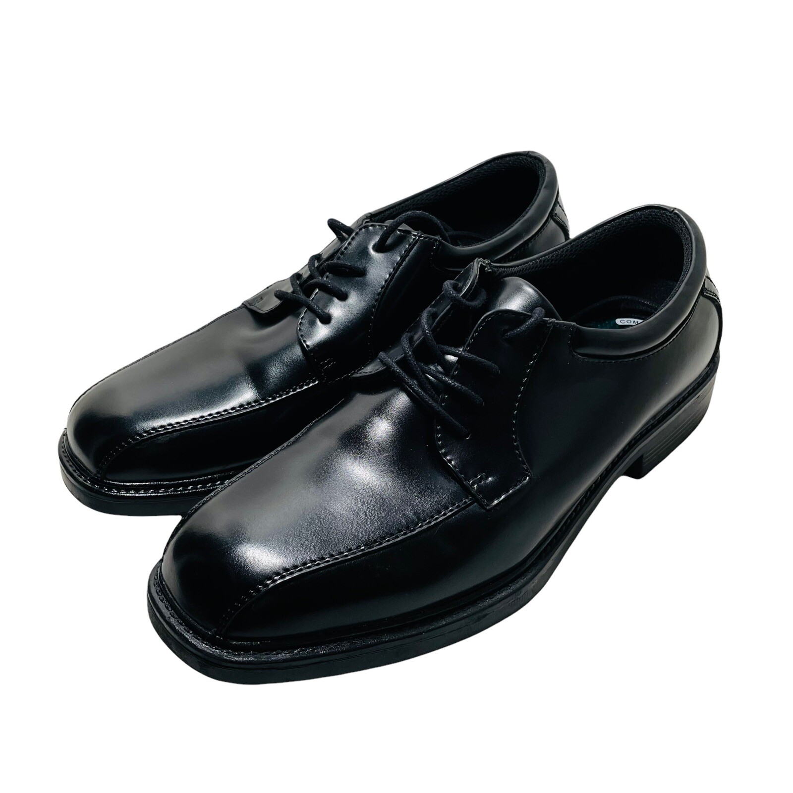 SAOLA Scarpe eleganti da uomo Nunn Bush Comfort Gel taglia 8 5 M Oxford in pelle nera 81161 001
