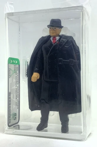 1982 Kenner Indiana Jones Toht AFA 85 NEW LASERED CASE vintage loose ROTLA