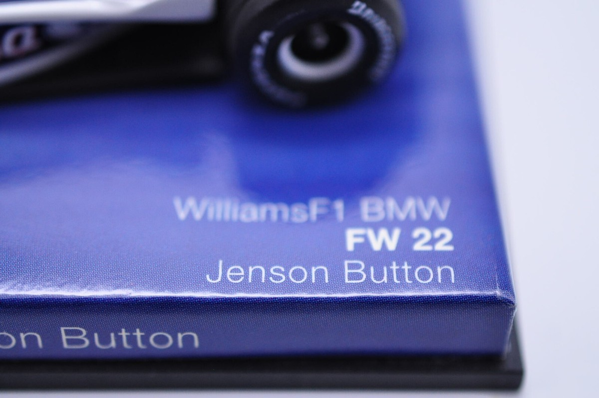 Minichamps 1/43 Williams F1 BMW FW22 2000 year Jenson Button Debut