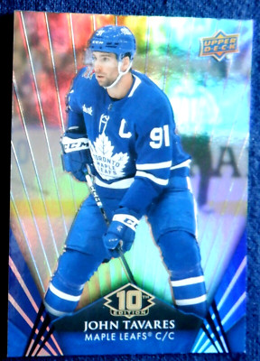 John Tavares Upper Deck Tim Horton's card 101, 2024 -25 NHL, Maple Leafs