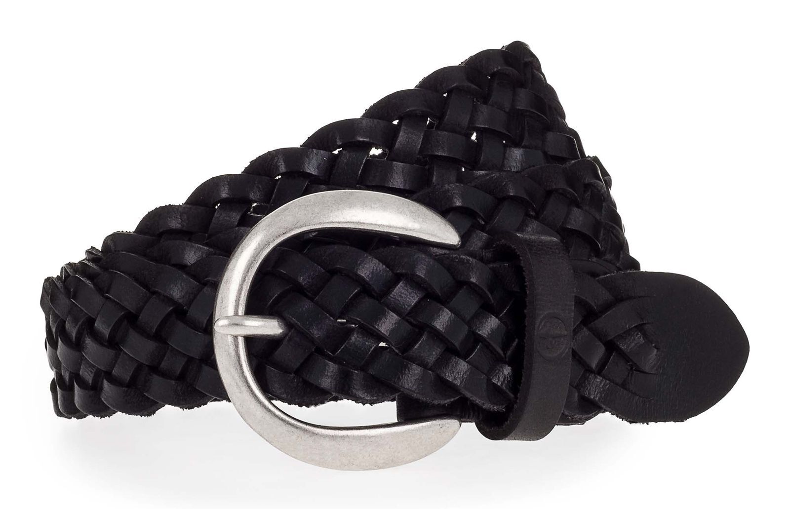 Tamaris belt Leather Belt W95 Black