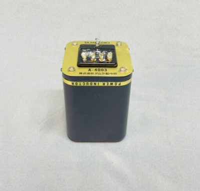 タムラ　TAMURA transformer ジャンク TAMURA A-4003 Power Inductor Tamradio choke transformer Operation