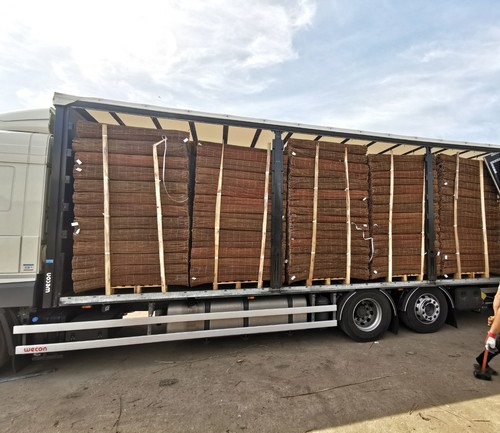 Weidenmatte Gartenzaun Weidenzaun Sichtschutzmatte Sichtschutzzaun 5m PREMIUM - Bild 6 von 8