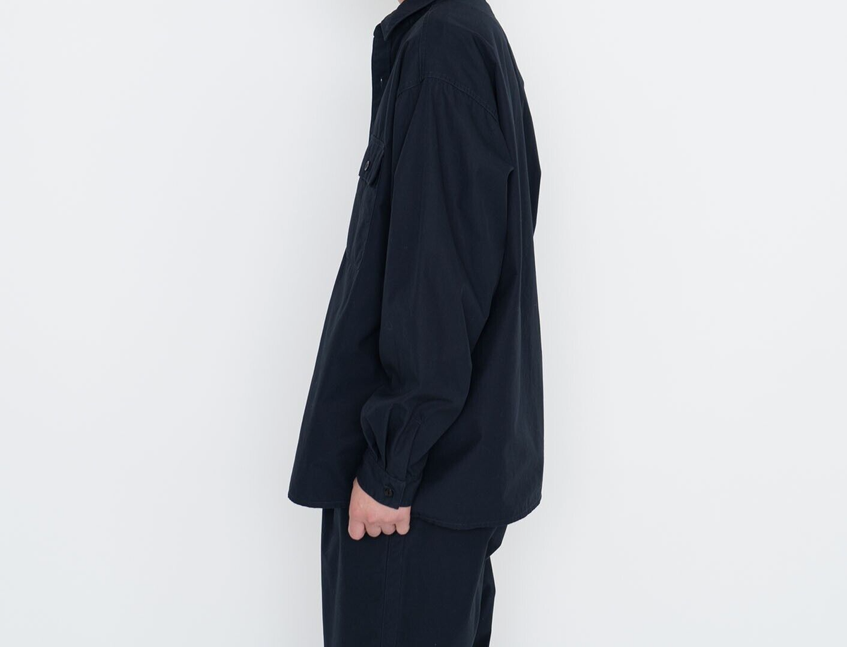 ASK availability First) nanamica Utility Light Wind Shirt Japan