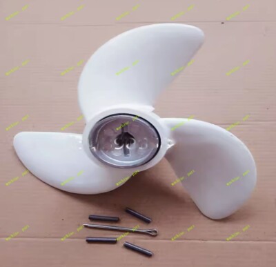 1PC Plastic Propeller for Hangkai 2/4Stroke 3.5/3.6/4.0 HP Outboard Boat Engine