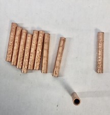 LOT OF 10 BURNDY YD58W 184538 COPPER SPLICE CONNECTOR 8 SOL 