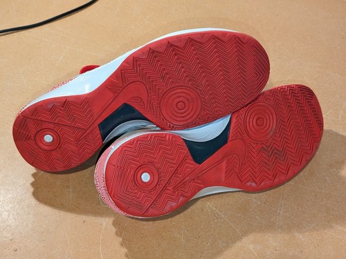NIKEid 2013 Nike Hyperdunk 630845-992 Size 12.5 Rare RED WHITE BASKETBALL SHoES - Picture 10 of 11