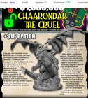 Chaarondar the Cruel Dragon  Reaper Miniatures Bones 6 - Unassembled mini NEW — photo 1