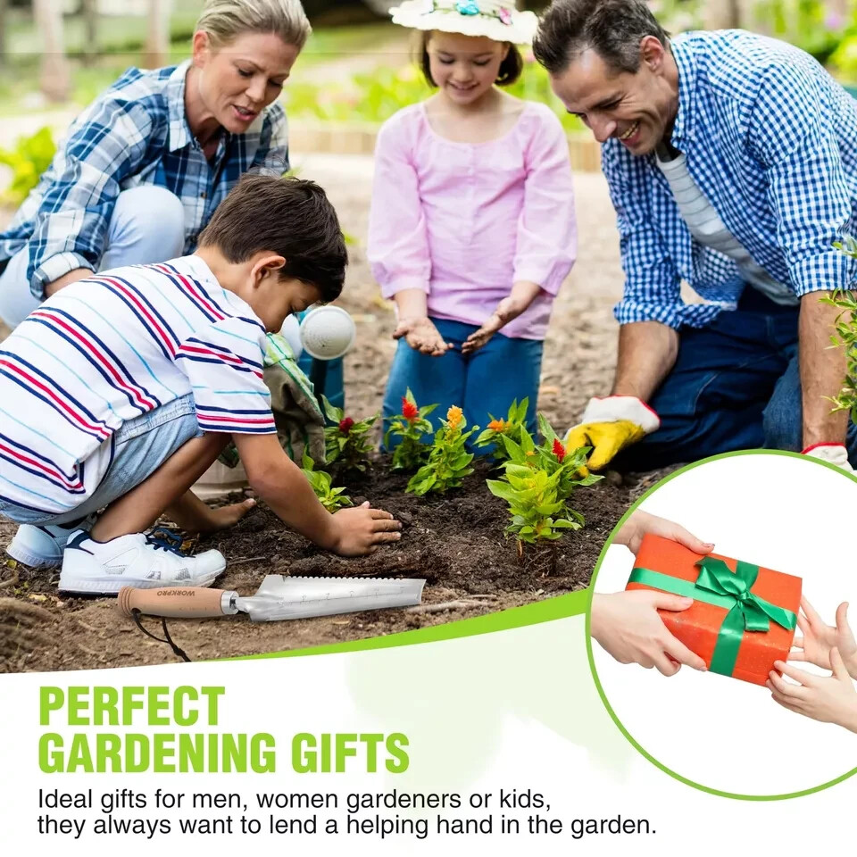 Hori Hori Garden Knife - 12.5” Stainless Steel - Blade,Digging,Weeding, Planting